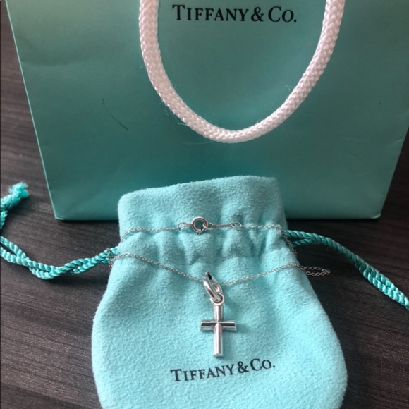 Tiffany & Co. Jewelry - Tiffany & Co. Picasso Cross Charm Sterling Silver 925 & Elsa Peretti Bracelet
